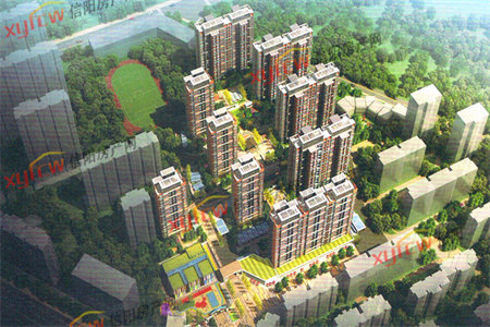 时代华庭华联国际3室2厅2卫32万130m2简单装修出售